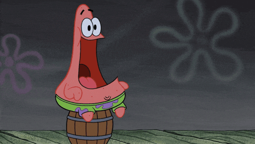 Patrick Star Eats Krabby Patties