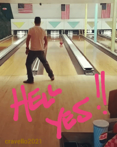 Bowling Celebration: Hell Yes!