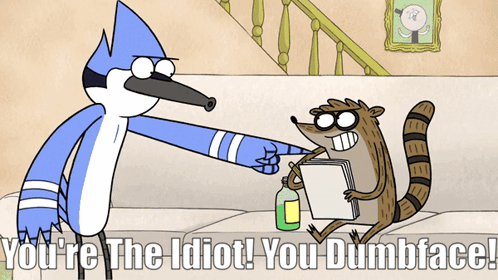 Regular Show: Mordecai's Insult