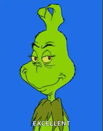 The Grinch Evil Smile