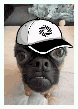 Sentient Dog1 Wearing a Hat – free GIF download