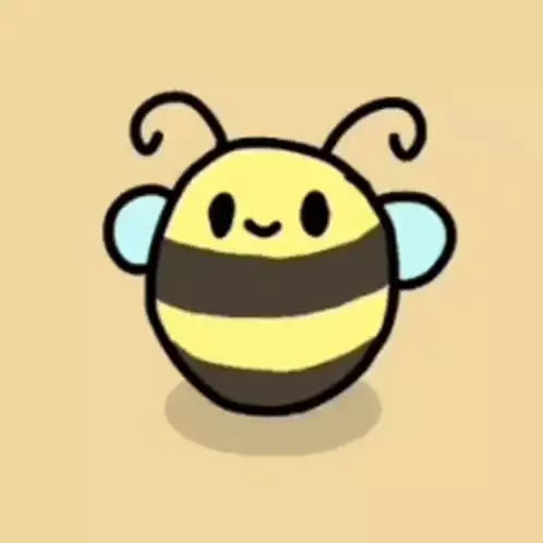Cute Dancing Bee Cartoon Animation