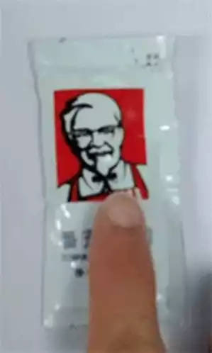 KFC Colonel Sanders Abadon Blood Squeeze Prank