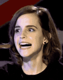 Emma Watson's Nervous Smile