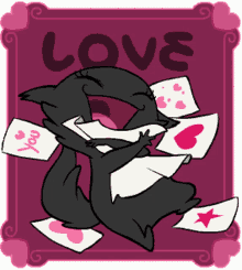 Black Cat Loves You