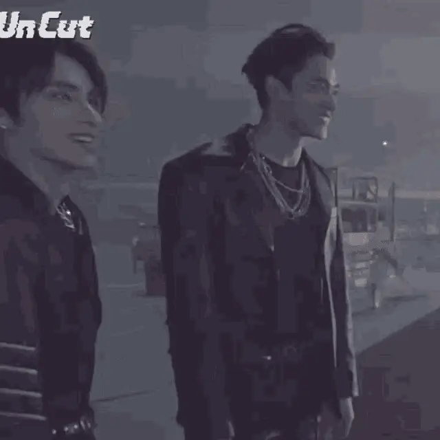 Xiaojun & Lucas of WayV Shaking Hands