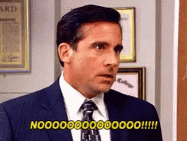 Steve Carell's Iconic Nooo No Reaction