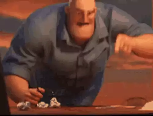 Mr. Incredible Frustration Meme