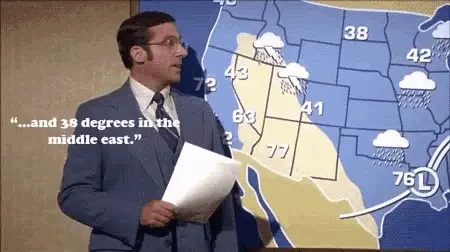 Steve Carell's Weather Forecast Blooper