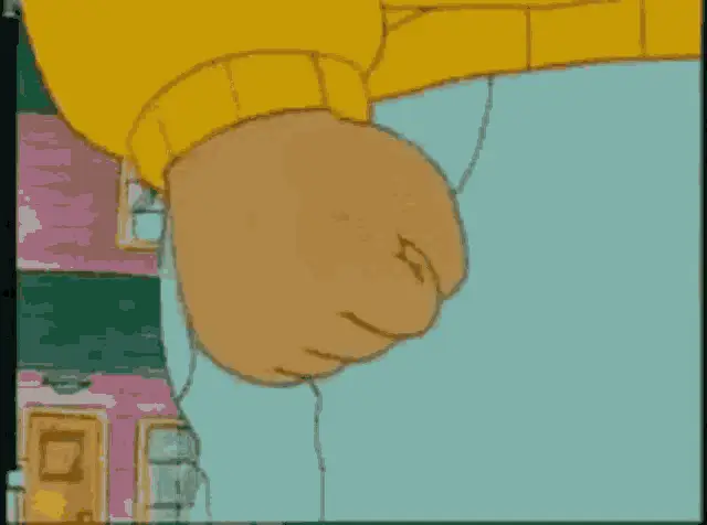 Arthur's Fist Angry Meme