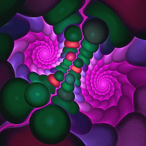 Mesmerizing Fractal Abstract Animation