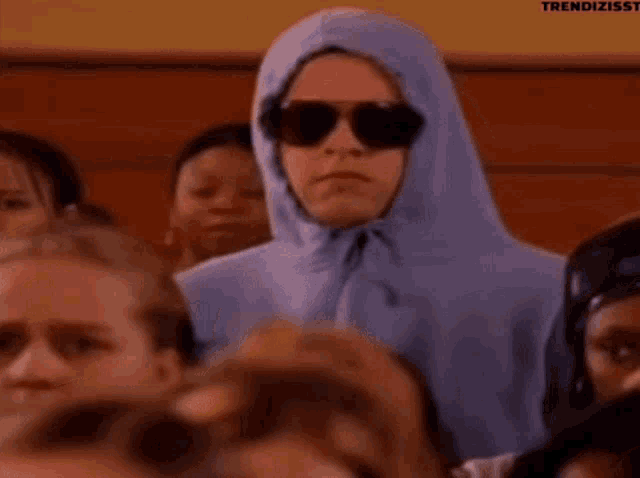 Damien Hides Embarrassed in Mean Girls