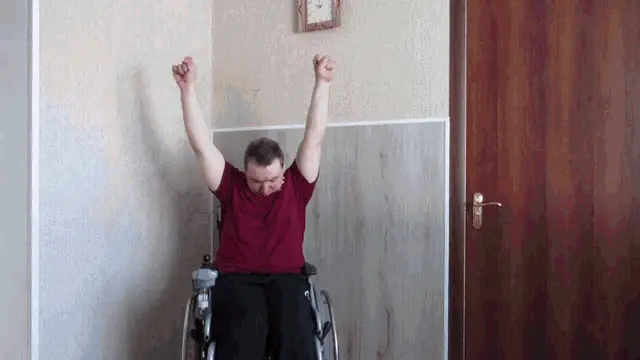 Wheelchair Sportsman Exercise
