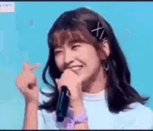 Iz*One's Ahn Yujin