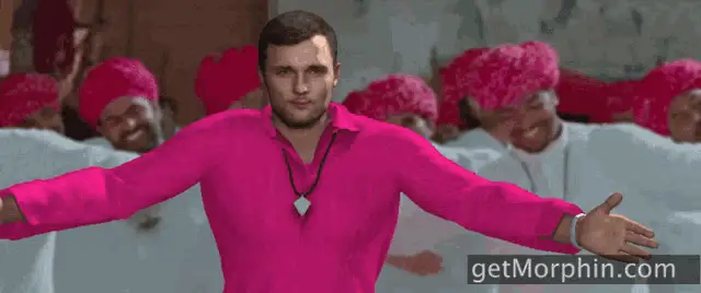 Ed Skrein Dancing in Bollywood Style