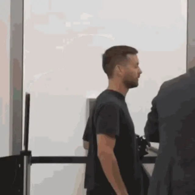 Tobey Maguire at Airport Security