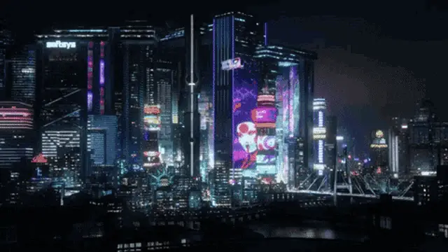 Cyberpunk 2077: Night City Skyline