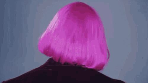 Samuel L Jackson's Funny Pink Wig