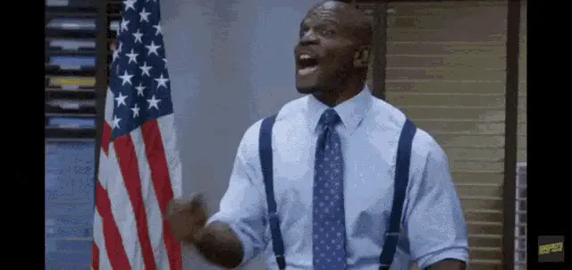 Terry Crews Shouts 'Nine-Nine!' in Brooklyn Nine-Nine