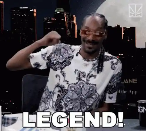 Snoop Dogg Says LEGEND!