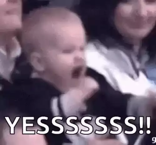 Baby Says YESSSSSS!!