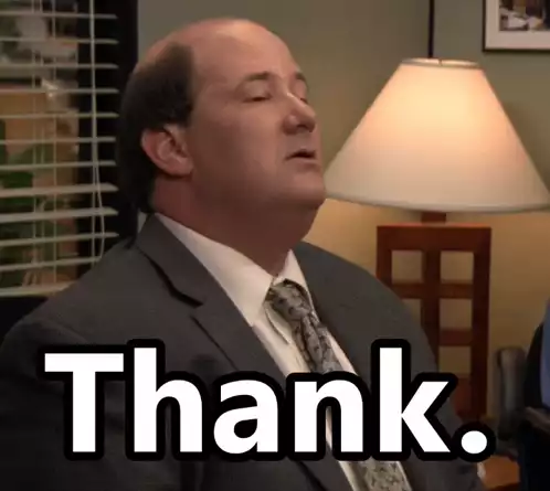 Kevin from The Office Says Thank