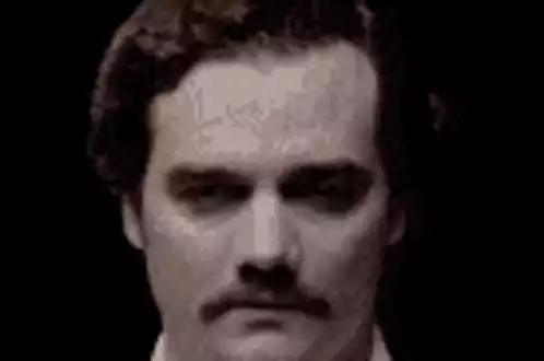 Pablo Escobar Reversed Smile