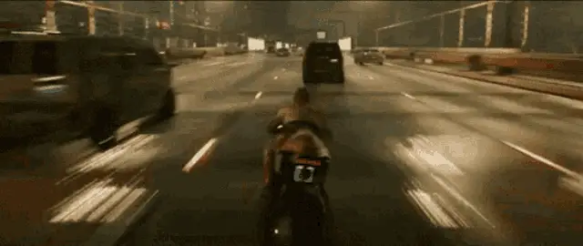 Cyberpunk 2077: Night City Motorcycle Ride