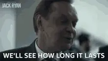 "We'll See How Long It Lasts"