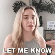 Let Me Know, Stella Rae