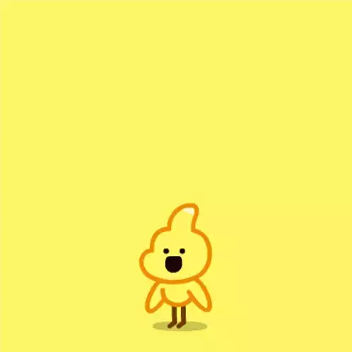 Cute Dino Dinosally Jumps Happily