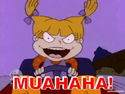 Angelica's Maleficent Laugh: Muahaha!