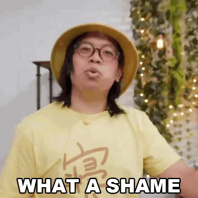 Kenneth Bolido Says 'What A Shame'