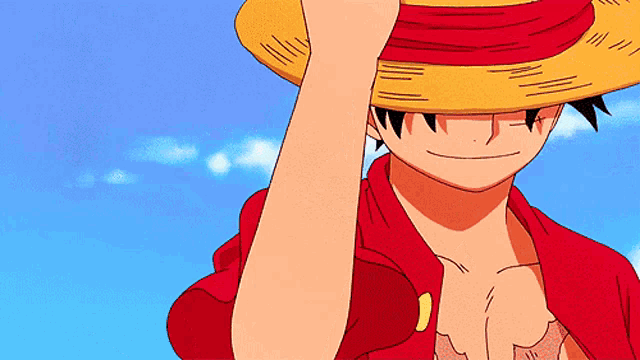 Luffy's Iconic Smile in One Piece