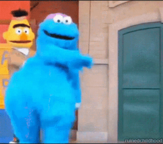 Cookie Monster Dancing