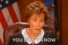 Judge Judy Eye Roll