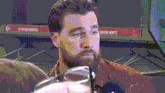 Travis Kelce’s reaction after losing in Super Bowl