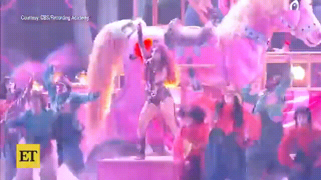 Chappell Roan’s “Pink Pony Club” Performance GIF