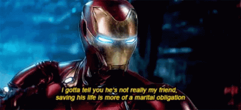 Iron Man: 'Not Really My Friend'