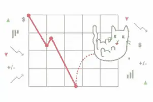 Stock Market Crash & Dead Cat Bounce Animation