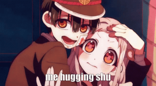 Shu Ava: Hanako Kun & Nene Yashiro Hug