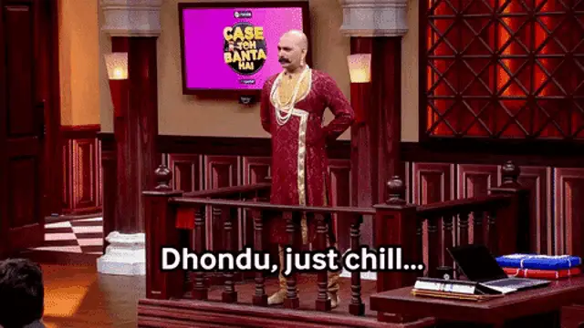 Dhondu, Just Chill: Case Toh Banta Hai Meme