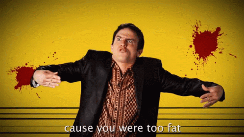 ERB: Quentin Tarantino - 'cause you were too fat'