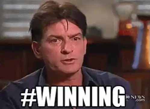 Charlie Sheen #WINNING