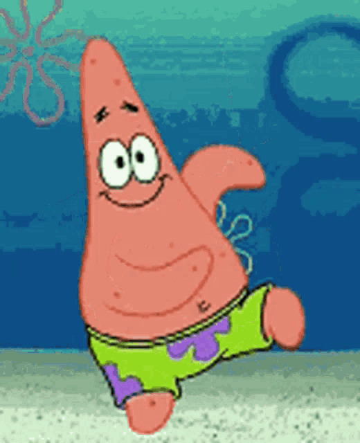Patrick Star Posing