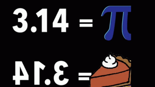 3.14 Pi Day Math and Pie Visual
