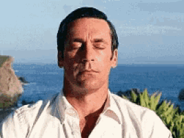 Don Draper Meditates (Mad Men)