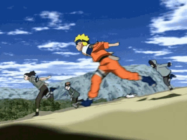 Naruto and Friends Ninja Run