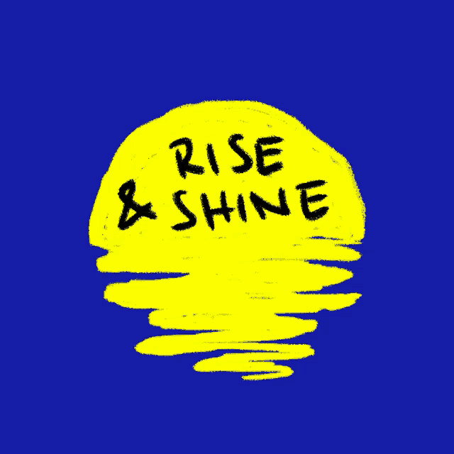 Animated Rise & Shine Sun