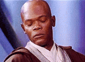 Mace Windu Shakes Head